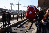 6 Şubat Gazi Mustafa Kemal Atatürk'ün Balıkesir'e gelişinin 101'inci Yıl Dönümü Kutlama Programı kapsamında, istasyon önünde temsili karşılama töreni, saygı yürüyüşü ve çelenk sunma törenine Balıkesir POMEM öğrencileriyle katılım sağlanmıştır.